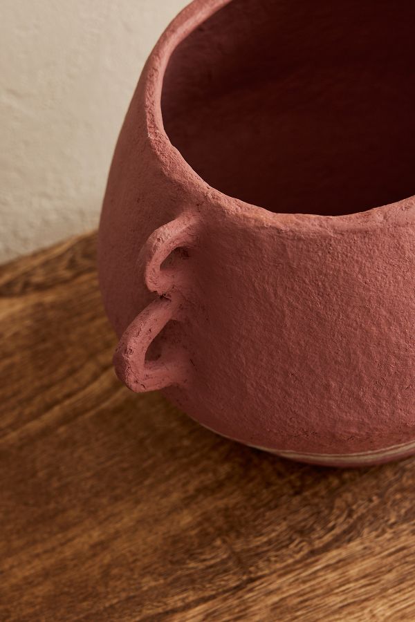 Slide View: 3: Birdie Fortescue Large Cotton Mache Vase