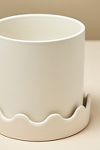 Thumbnail View 3: Scalloped Ceramic Pot