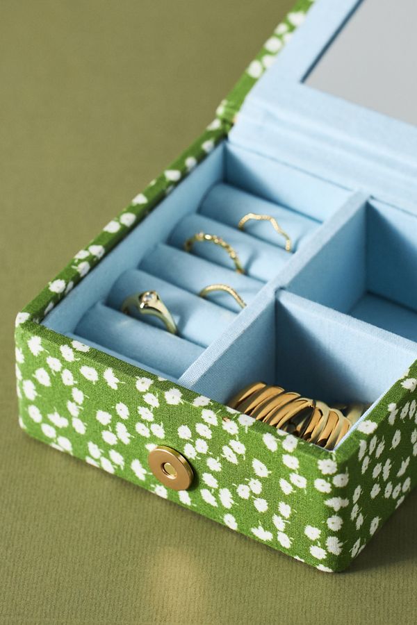 Slide View: 3: Cosette Floral Jewelry Box