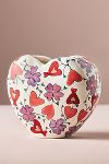 Thumbnail View 5: The Mud Fairy Blooming Hearts Stoneware Heart Vase