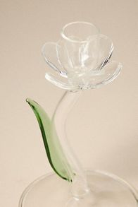 Slide View: 3: Ivie Glass Candle Holder