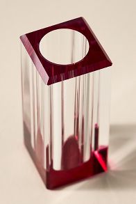 Slide View: 3: Cut Glass Stem Vase