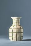 Thumbnail View 3: Green Checkered Vase