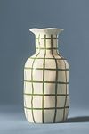 Thumbnail View 5: Green Checkered Vase