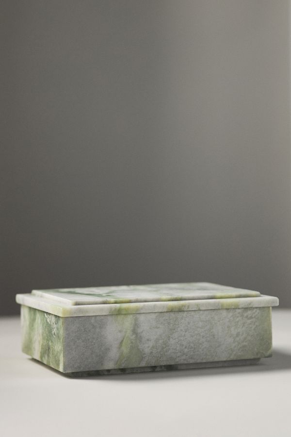 Slide View: 4: Marble Jewelry Box