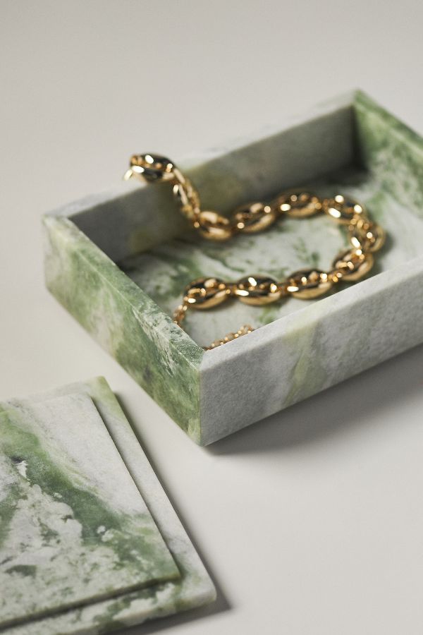 Slide View: 5: Marble Jewelry Box