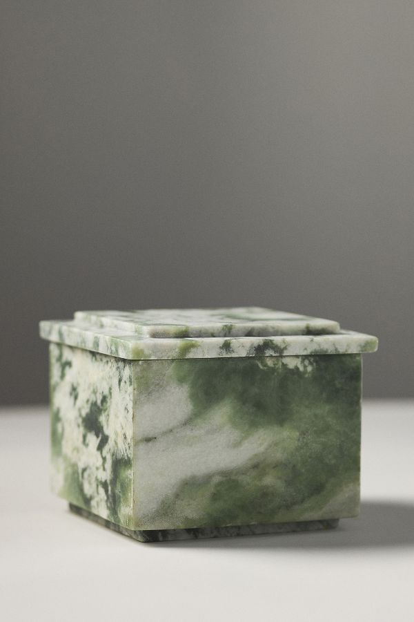 Slide View: 2: Marble Jewelry Box