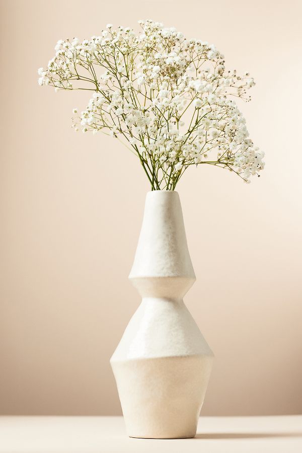 Slide View: 1: Metallic Champagne Metal Vase