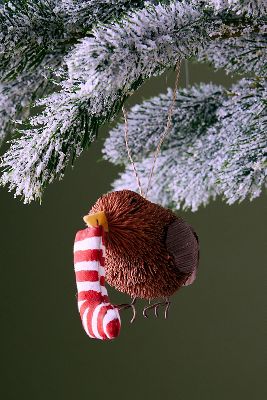 The Conscious Bristle Robin Ornament