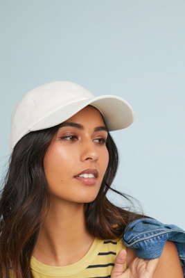 linen baseball cap