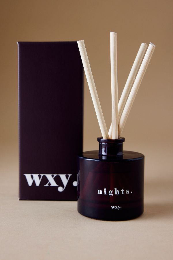 Slide View: 1: wxy. Nights Bourbon Zucker & Tabakblatt Klassischer Schilfrohr-Diffusor