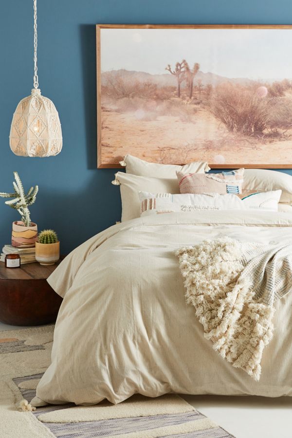 Tasseled Padma Duvet Cover Anthropologie