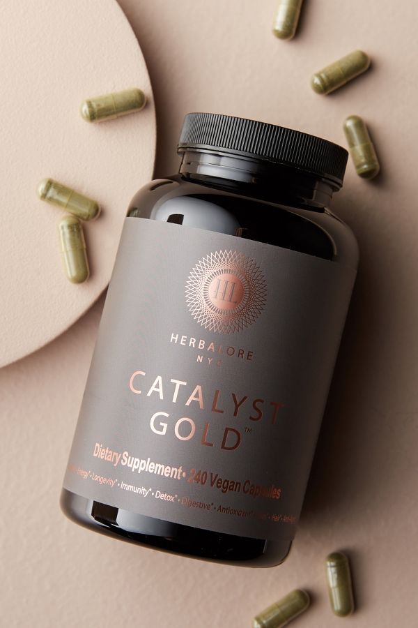 Slide View: 1: Herbalore NYC Catalyst Gold Capsules