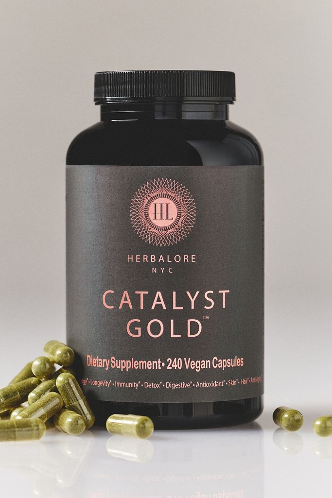 Herbalore NYC Catalyst Gold Capsules Anthropologie