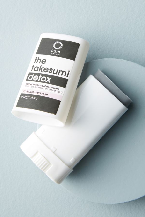 Kaia Naturals The Takesumi Detox Bamboo Charcoal Travel Deodorant