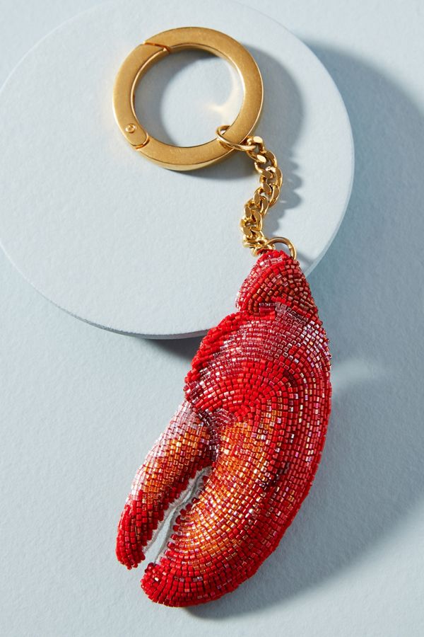 Lobster Pinch Keychain Anthropologie