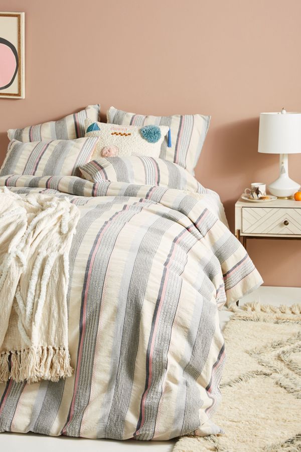 Woven Camila Duvet Cover Anthropologie