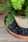 Thumbnail View 3: Habit & Form Solid Copper Circle Tray