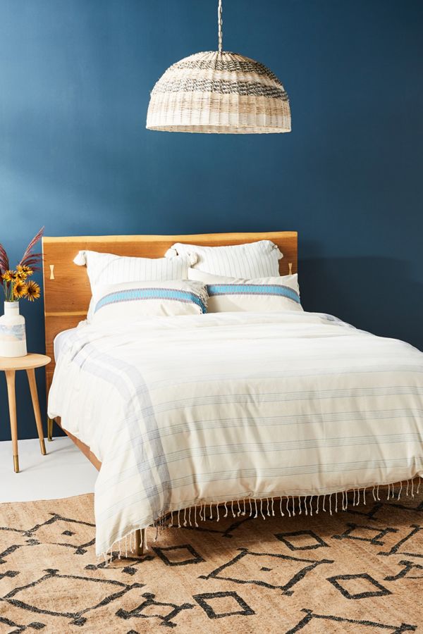 Woven Eden Duvet Cover Anthropologie