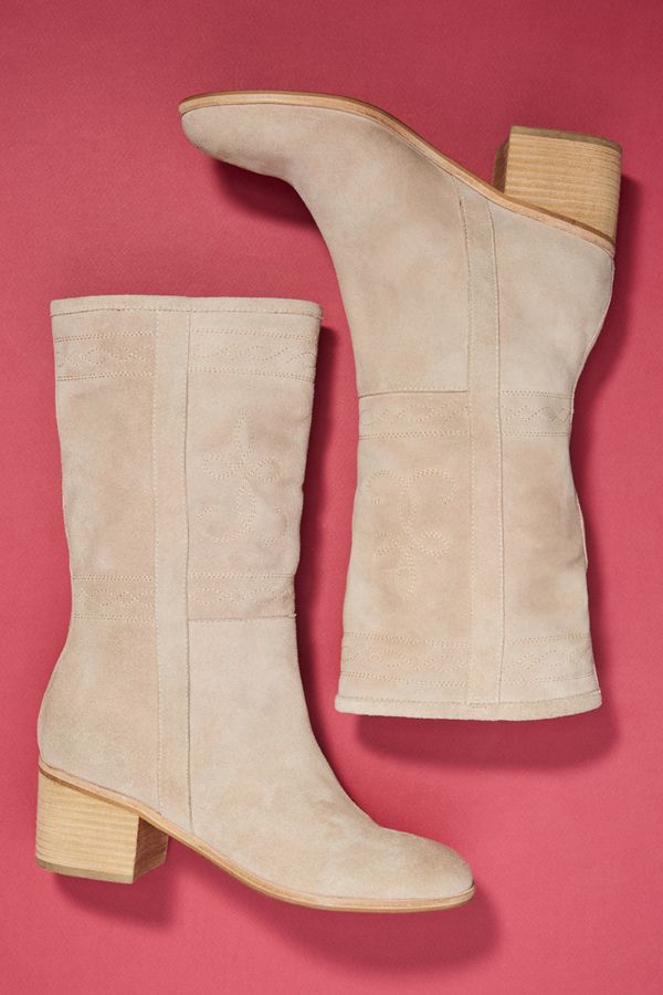 Silent D Western Midi Boots Anthropologie