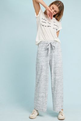 anthropologie striped pants