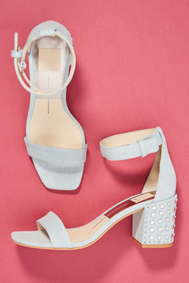 dolce vita studded heels