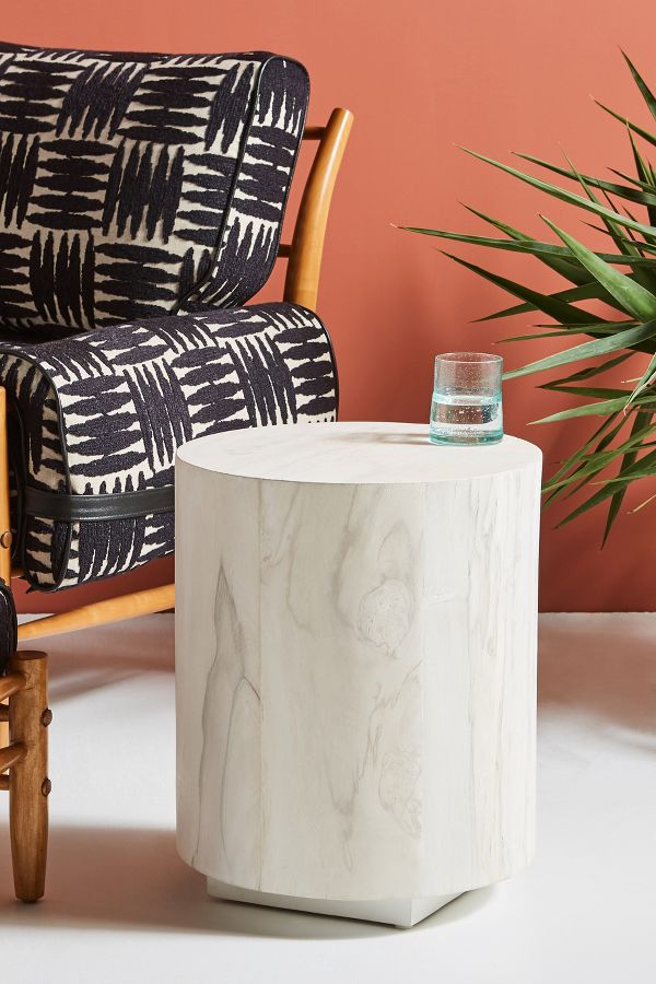 Swirled Drum Side Table Anthropologie Uk