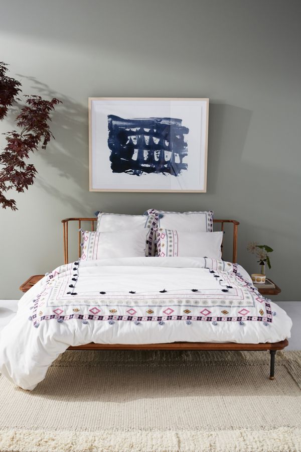 Embroidered Meramec Duvet Cover Anthropologie Uk