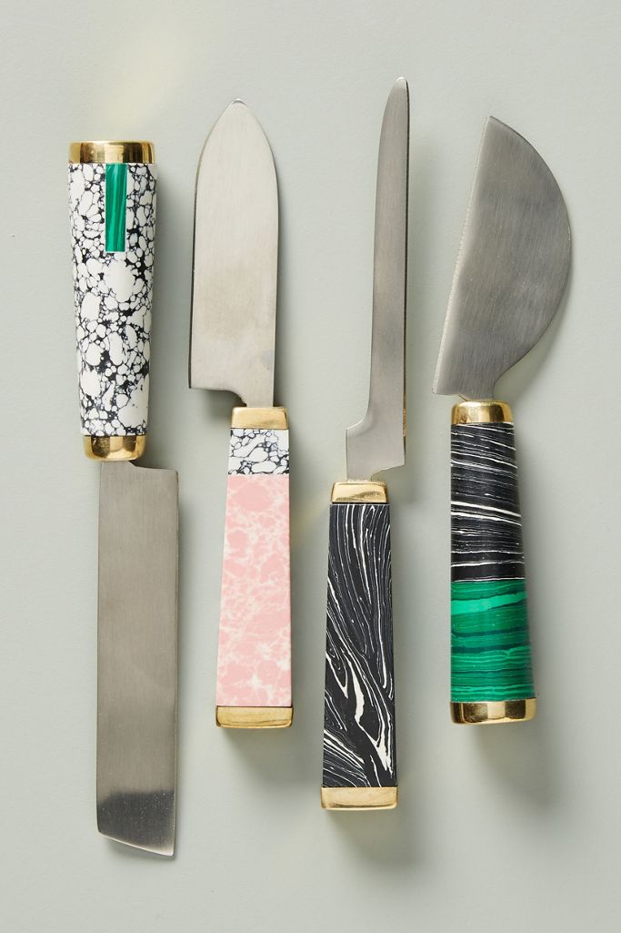 Hadley Cheese Knives, Set of 4 Anthropologie
