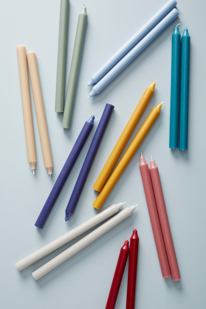 Northern Lights Smokeless Tapers, Set of 6 Anthropologie