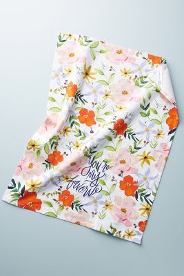 floral dish towels