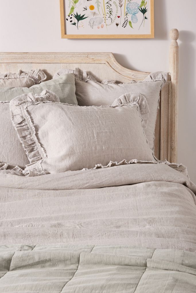 Pom Pom At Home Mathilde Linen Duvet Cover Anthropologie