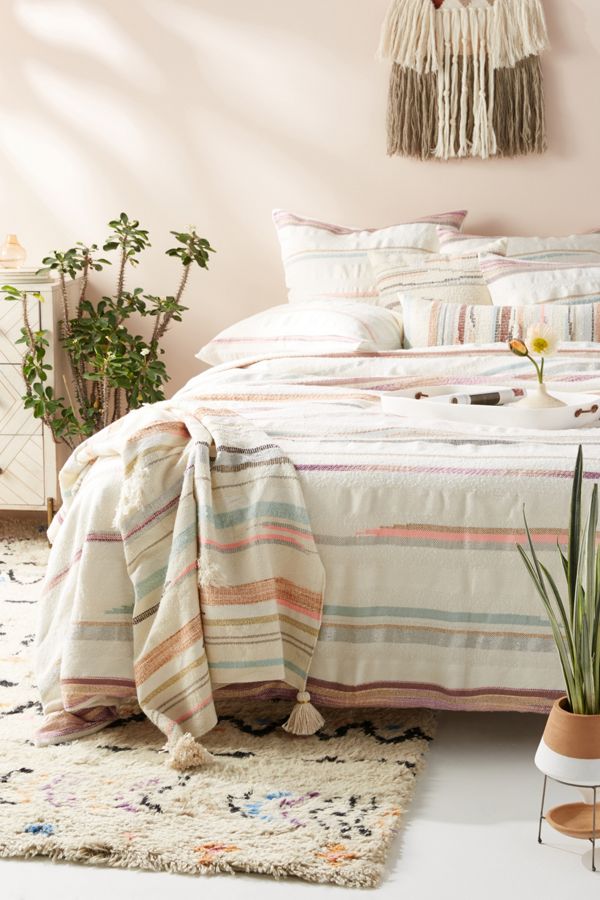 Jess Feury Woven Sunstreak Duvet Cover Anthropologie