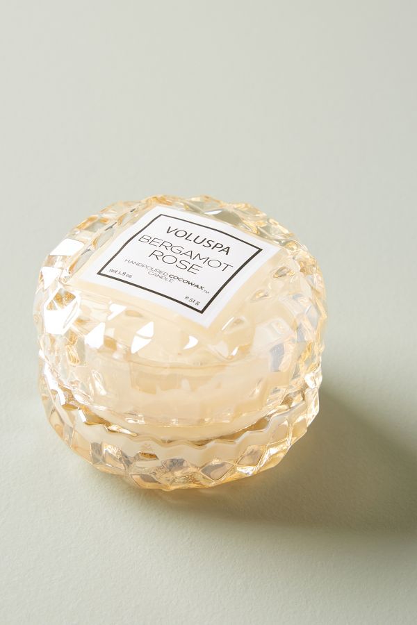 Slide View: 1: Voluspa Rose Mini Candle