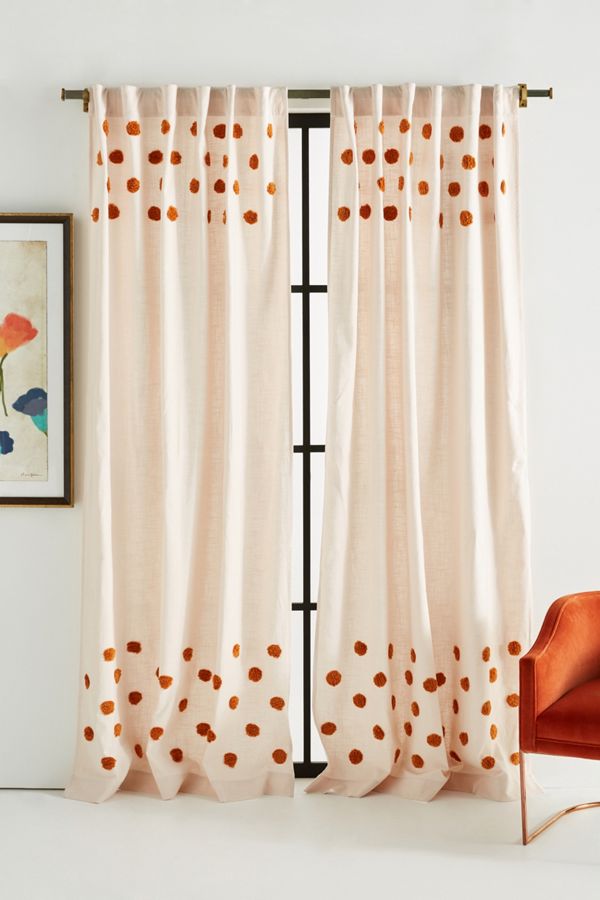 Tufted Patricia Curtain Anthropologie Uk