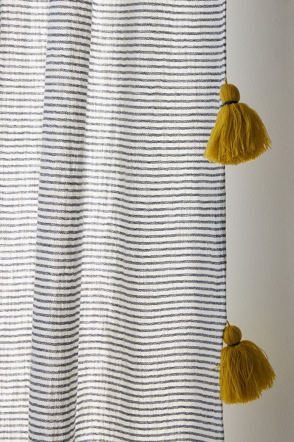 Slide View: 2: Mindra Stripe Curtain