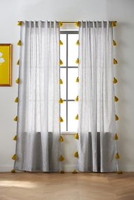 Slide View: 1: Mindra Stripe Curtain