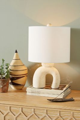 Mesa Ceramic Table Lamp | Anthropologie