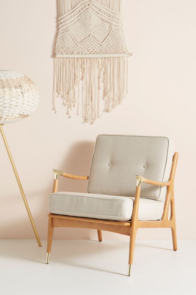 Linen Haverhill Chair Anthropologie