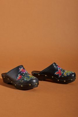 penelope chilvers embroidered clogs