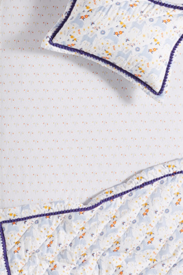 anthropologie crib sheet