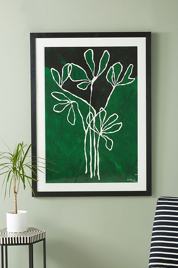 Slide View: 1: Bouquet II Wall Art