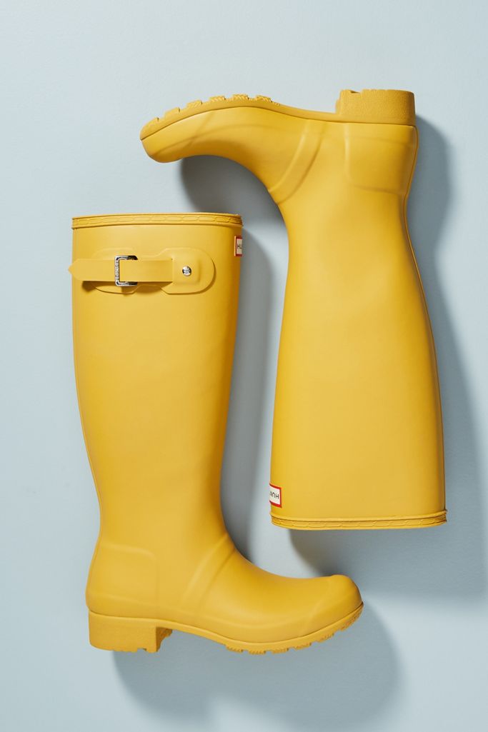 hunter rain boots with fur