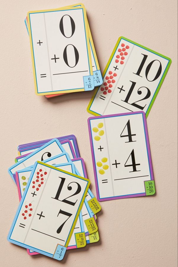 Mathematics Flash Cards Anthropologie