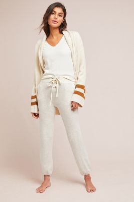 monrow lace up sweatpants