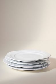 Slide View: 2: The Glenna Italian Earthenware Dinner Plates, Set of 4