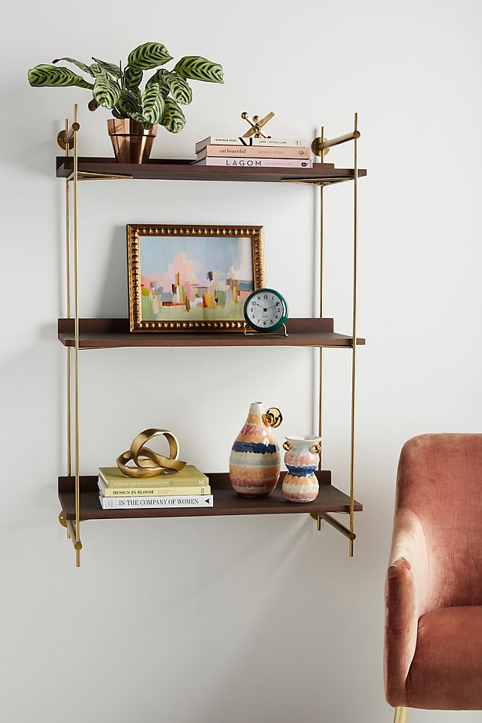 wall shelving units for storage