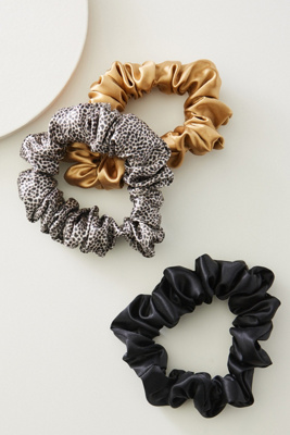 slip silk midi scrunchie