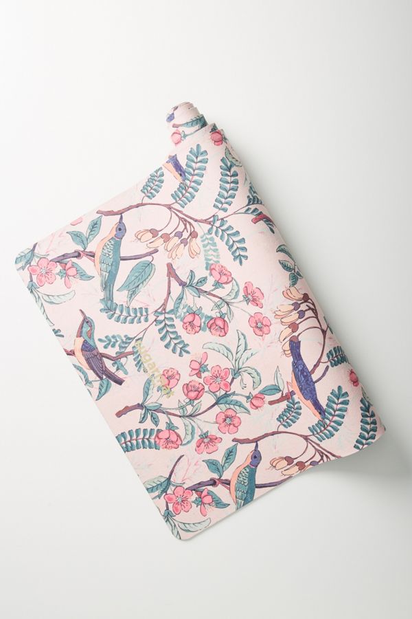 Blush Birds Yoga Mat Anthropologie