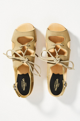 swedish hasbeens lace up sandal